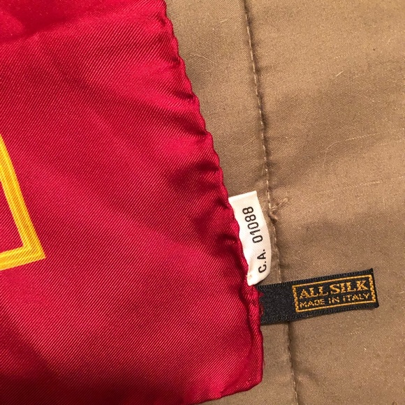 Paloma Picasso Silk Twill Scarf - Picture 4 of 4